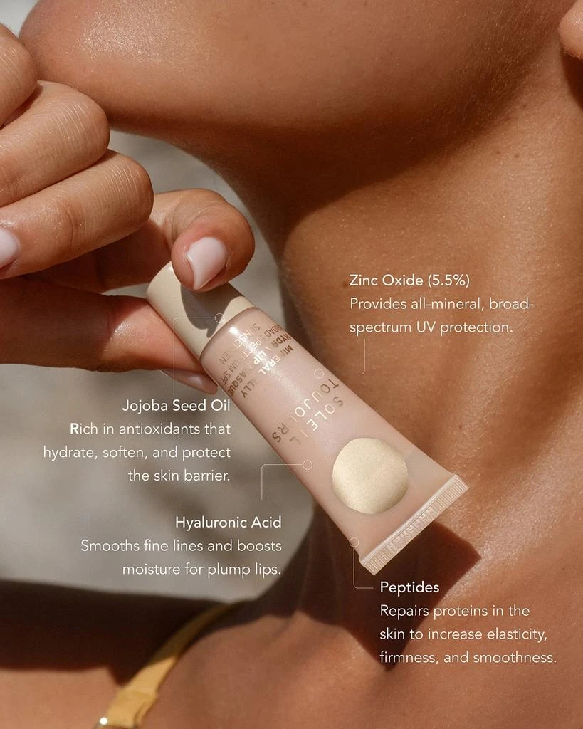 SOLEIL TOUJOURS Mineral Ally Hydra Lip Masque SPF 15, 0.34 oz. 4
