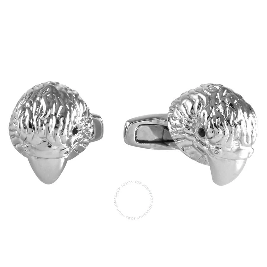 Picasso And Co Rhodium Plated Falcon Cufflinks 1