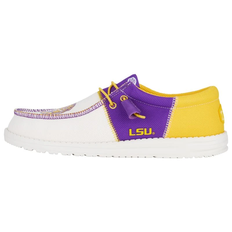 HEYDUDE HEYDUDE LSU Wally Tri Slides  - Men's 1