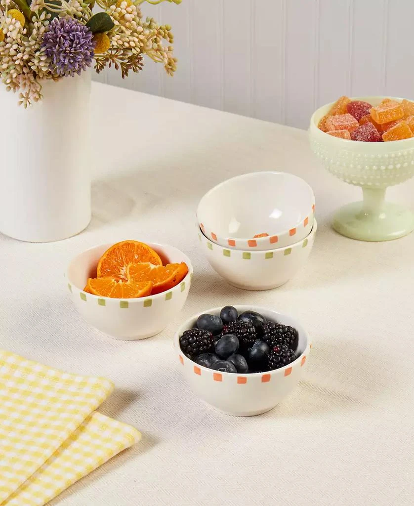 Haven Assorted Floral Fruit Bowls, Set of 4, Exclusively at Macy
s 9