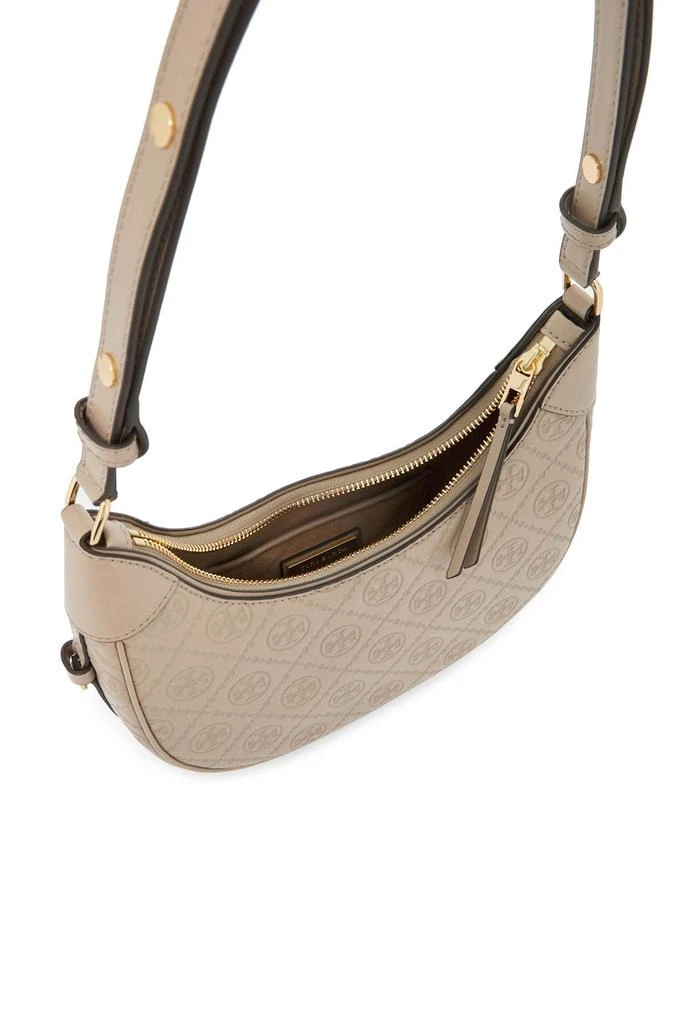 Tory Burch Half-moon Leather T Monogram Bag 4