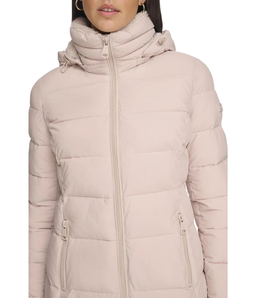 Calvin Klein Faux Sherpa Puffer 3