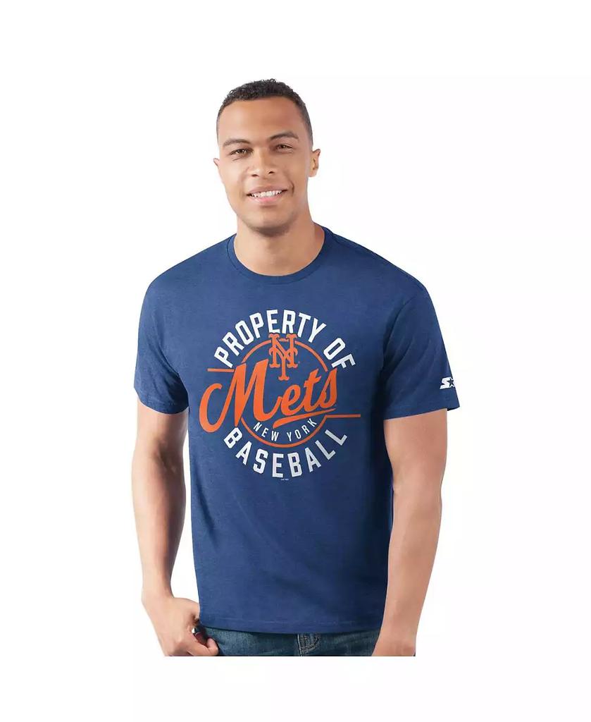 Starter Men's Royal New York Mets Prime Time Property of T-Shirt