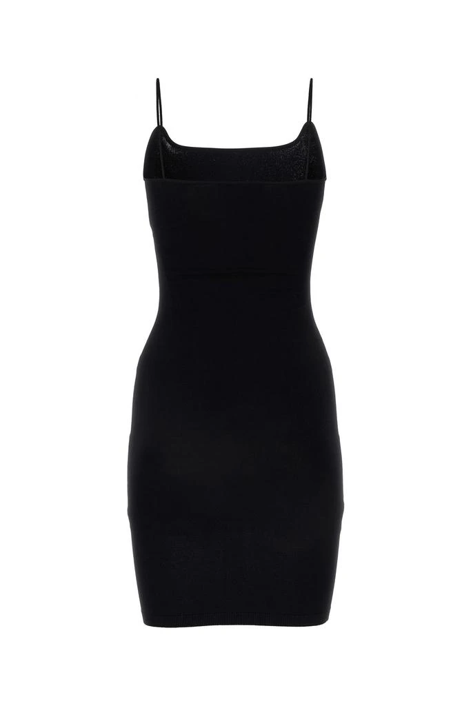 DSQUARED2 Black viscose blend mini dress 1
