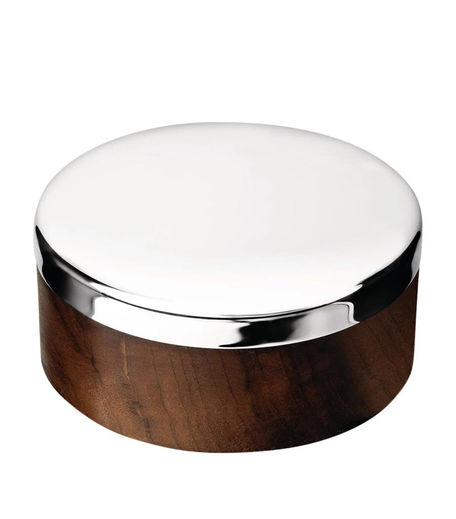 Christofle Small Silver-Plated Wood Uni Box 1