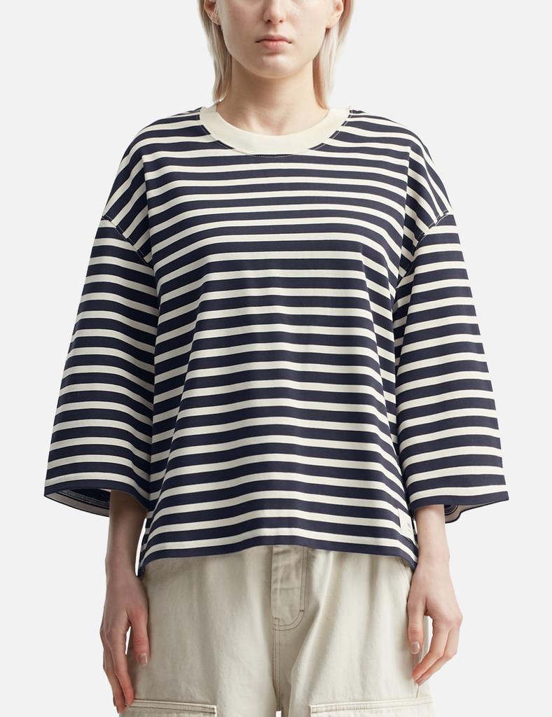 AMI Loose Striped T-shirt