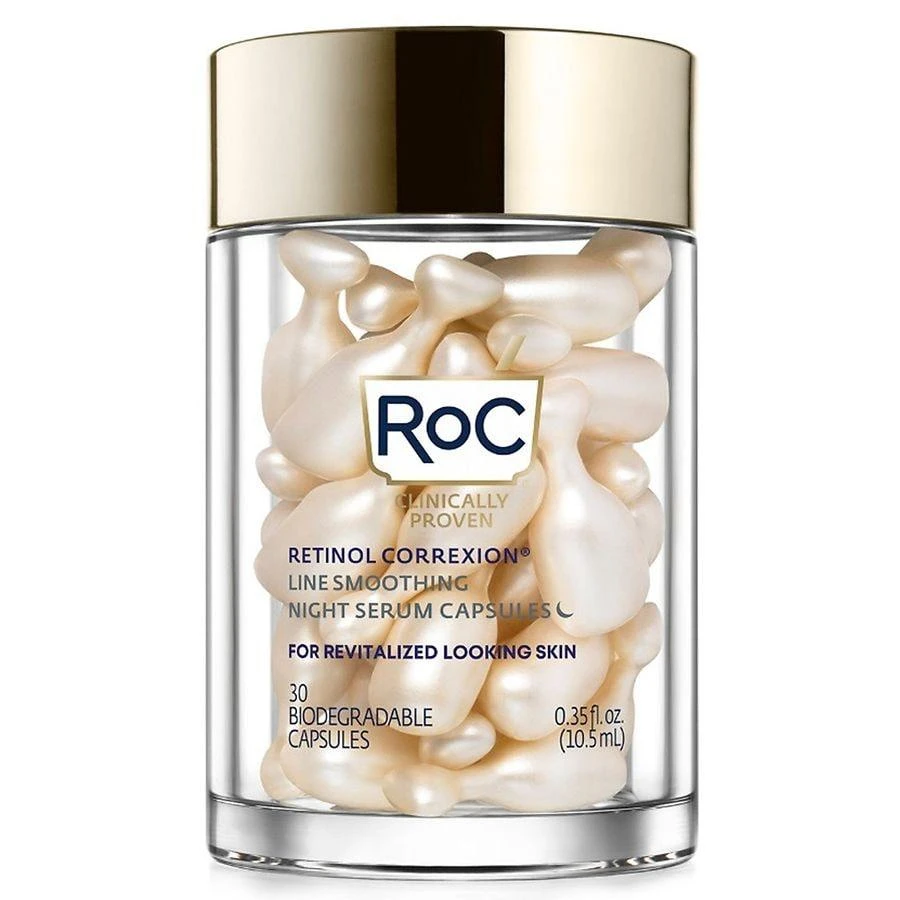 RoC Retinol Correxion Capsules, Anti-Aging Night Face Serum Treatment 1