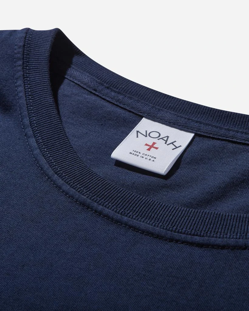 Noah Men's Core Logo Pocket T-Shirt Navy 3