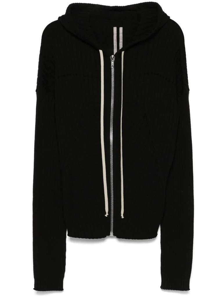 Rick Owens Rick Owens Zip-Up Hoodie 1