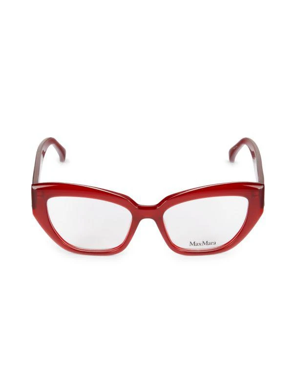 Max Mara 53MM Cat Eye Eyeglasses 1