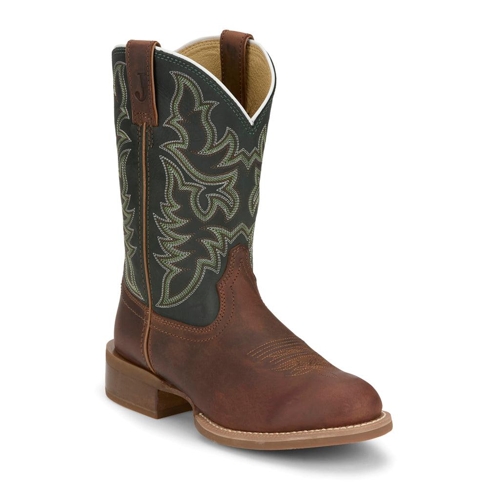 Justin Boots Wild Bill 11 Inch Round Toe Cowboy Boots
