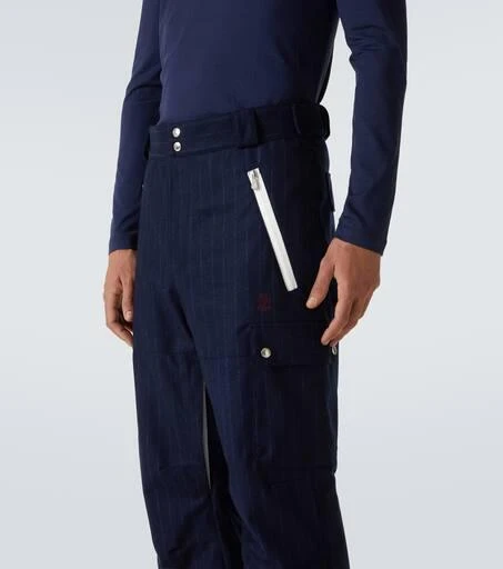 Brunello Cucinelli Chalk stripe wool ski pants 5