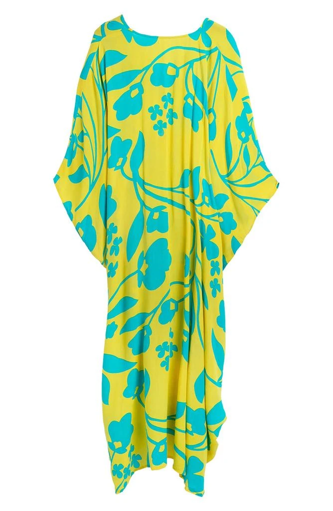 SAACHI Floral Print Cover-Up Kaftan 5
