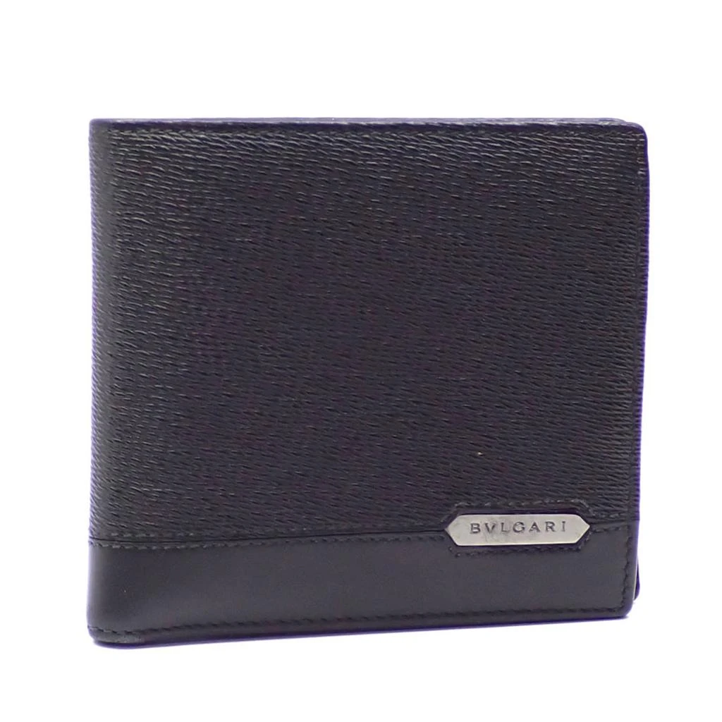 BVLGARI Leather Wallet (Bi-Fold) (Pre-Owned)