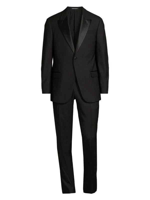 Giorgio Armani Slim Fit Virgin Wool Blend Suit 5