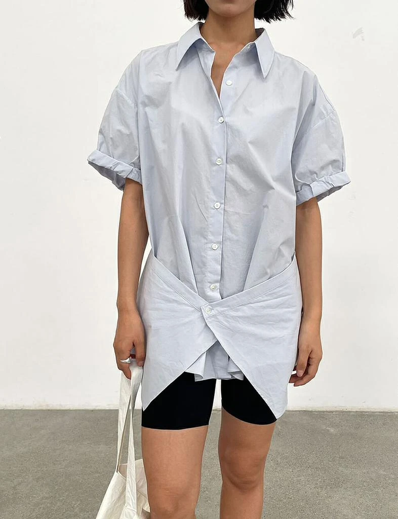 Pixie Market Rolled Sleeve layered Shirt -PREORDER 7
