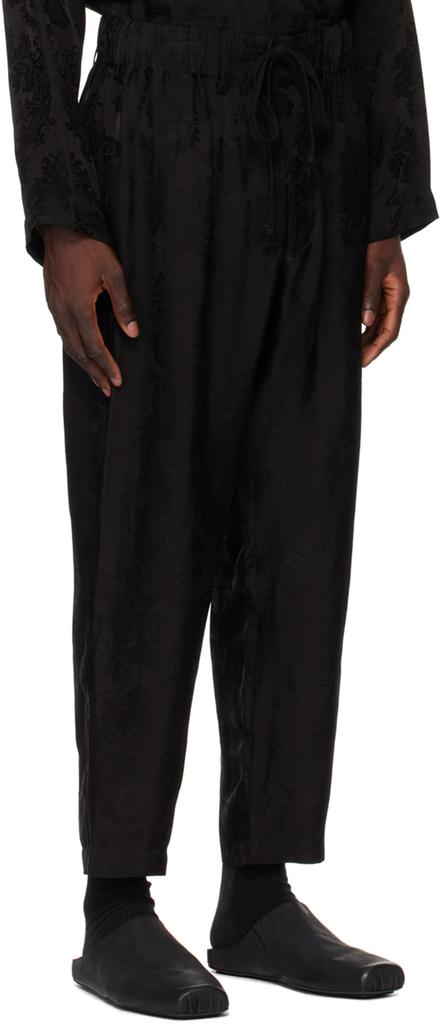 UMA WANG Black Pigiama Trousers