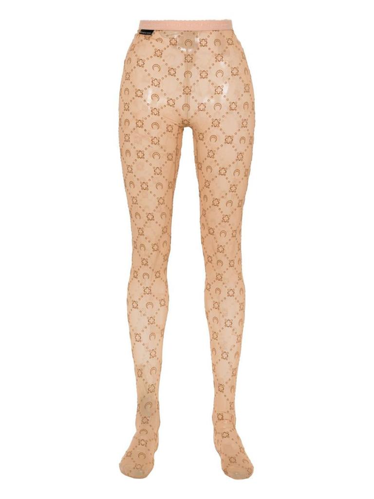 Shop SSENSE Exclusive Blue Moonogram Tights on Sale at