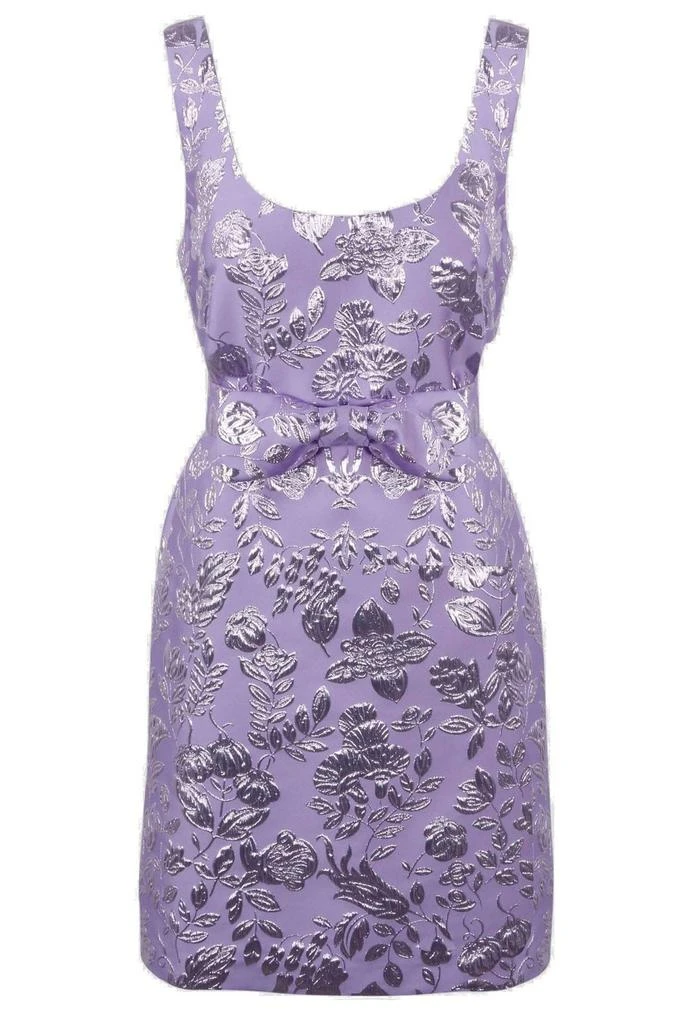 P.A.R.O.S.H. P.A.R.O.S.H. Bow-Detailed Sleeveless Dress from Cettire