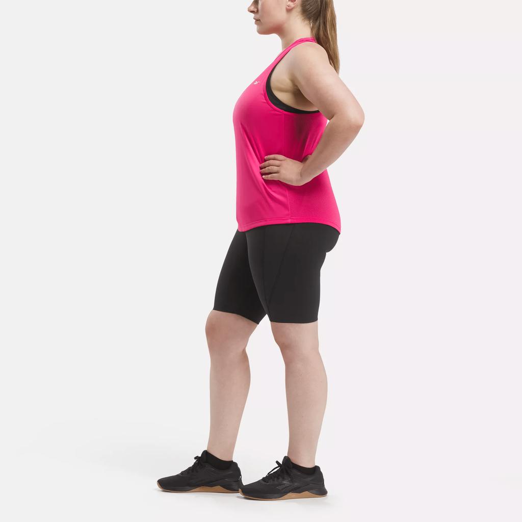 Reebok Women's Workout Ready Mesh Back Tank Top (Plus Size)