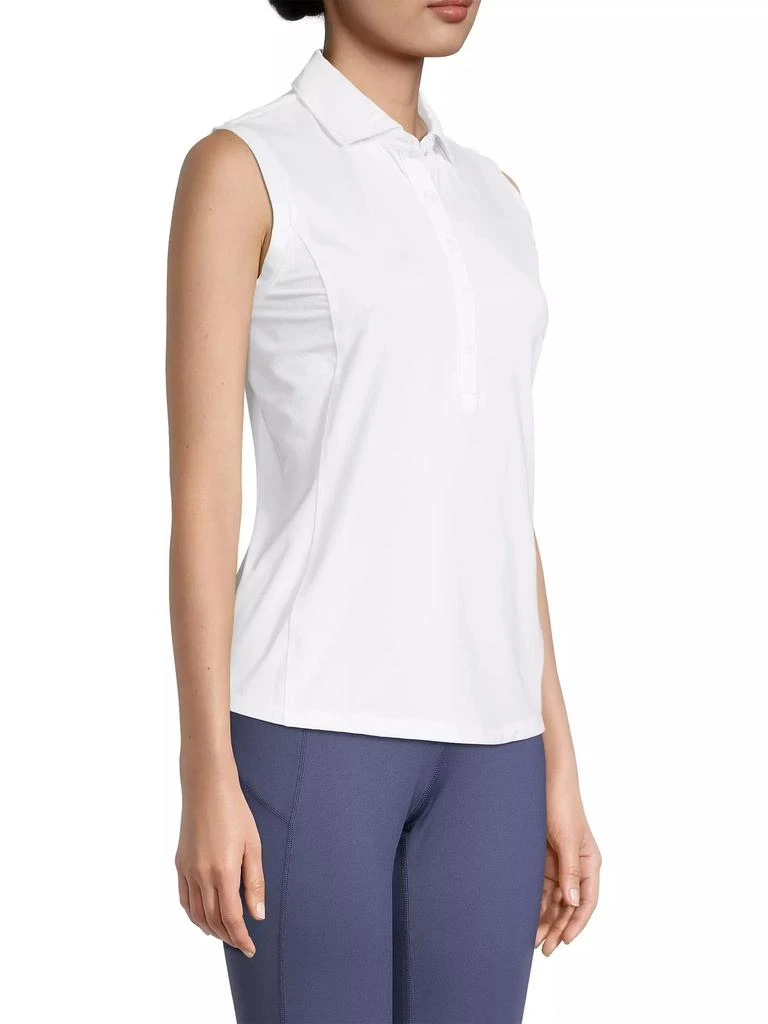 Zero Restriction Tae Sleeveless Polo Top 4