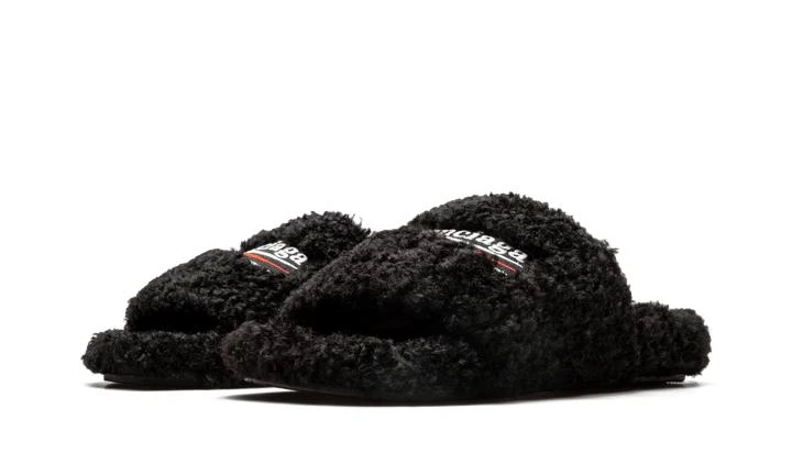 Balenciaga Balenciaga Furry Slide Sandal 3