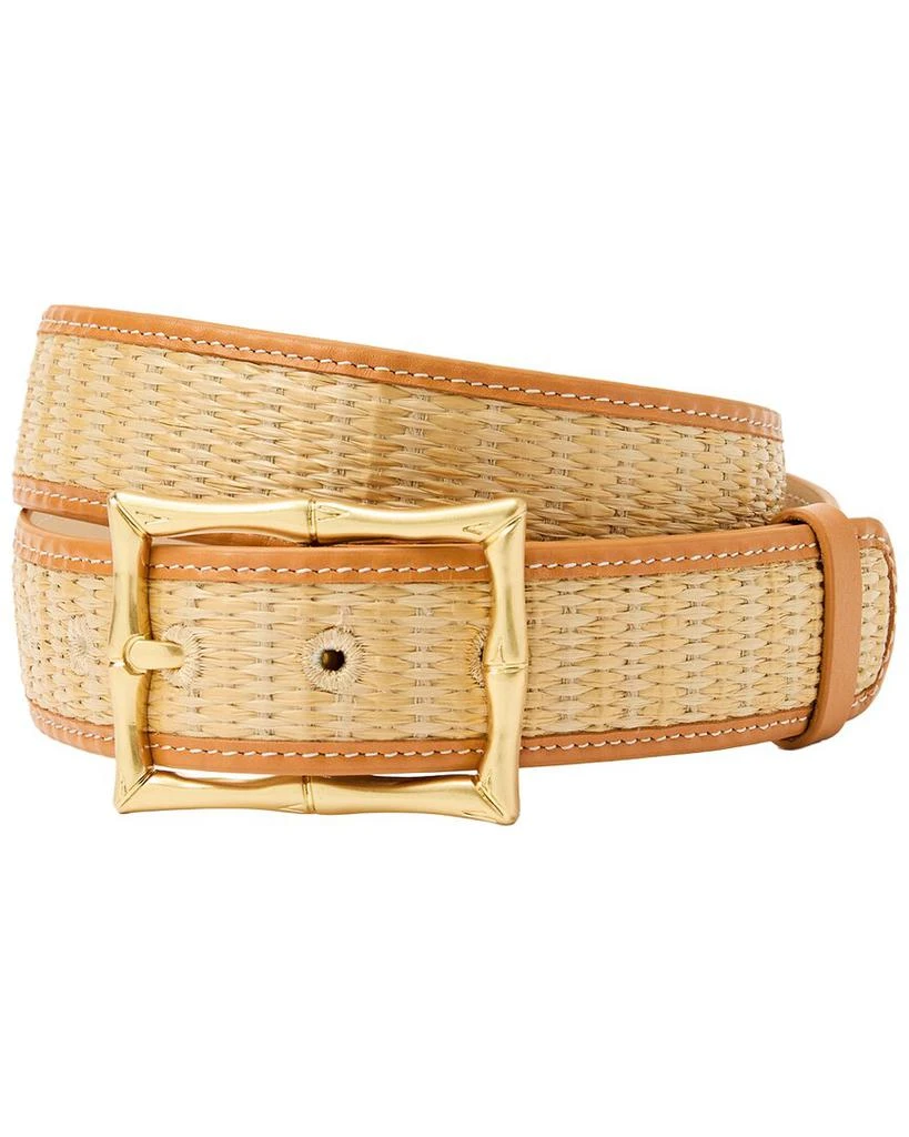 Ocean Drive Leather-Trim Belt – On Sale Now with Up to 62  display picture 1