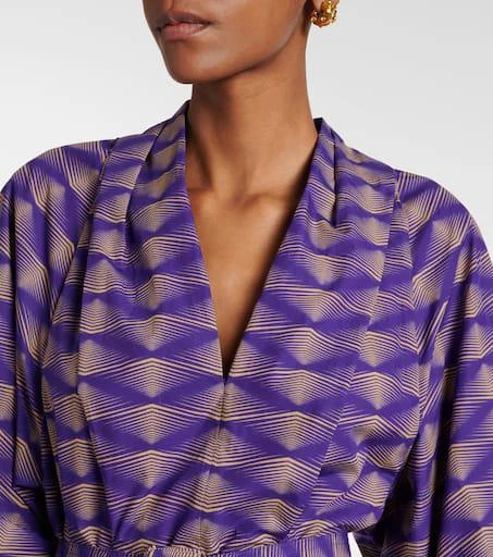 Dries Van Noten Printed cotton poplin minidress 4