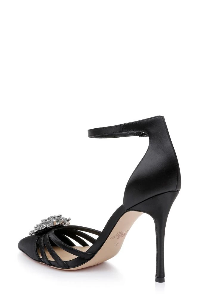 Badgley Mischka Violette Ankle Strap Pointed Toe Pump 2