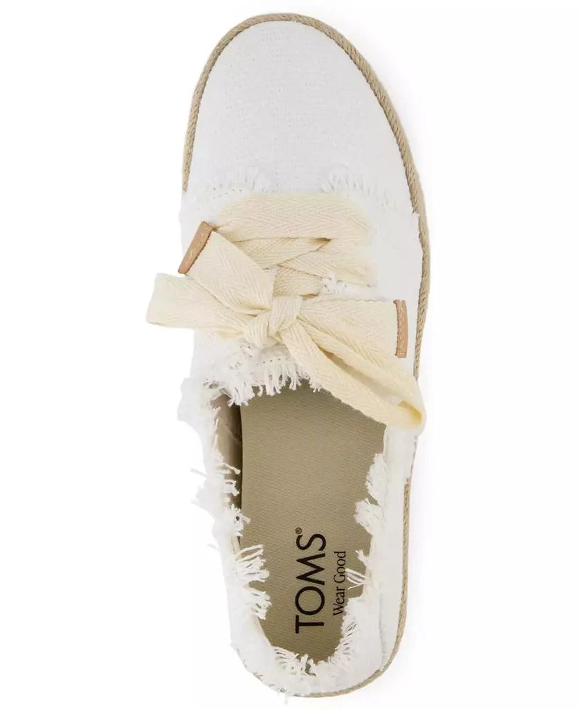 TOMS Women's Carolina Espadrille Lace-Up Sneakers 4