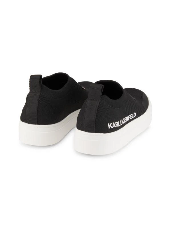 Karl Lagerfeld Paris Clarke Low Top Embellished Slip On Shoes 3