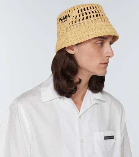 Shop Raffia bucket hat on Sale at BeyondStyle – Get Lowest price in ...