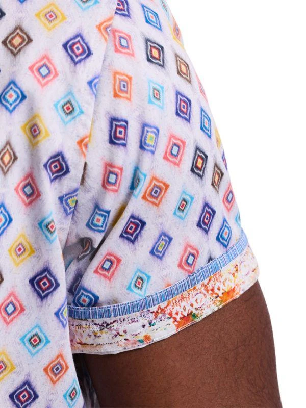 Robert Graham Peterman Geometric Cotton Shirt 4