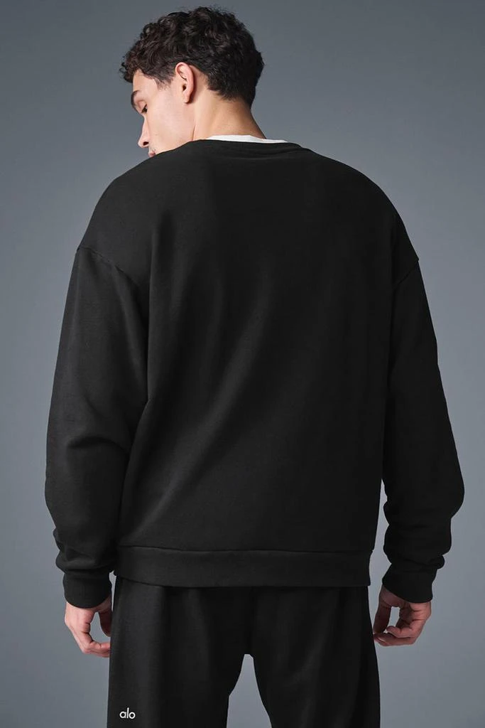Alo Chill Crew Neck Pullover - Black 2