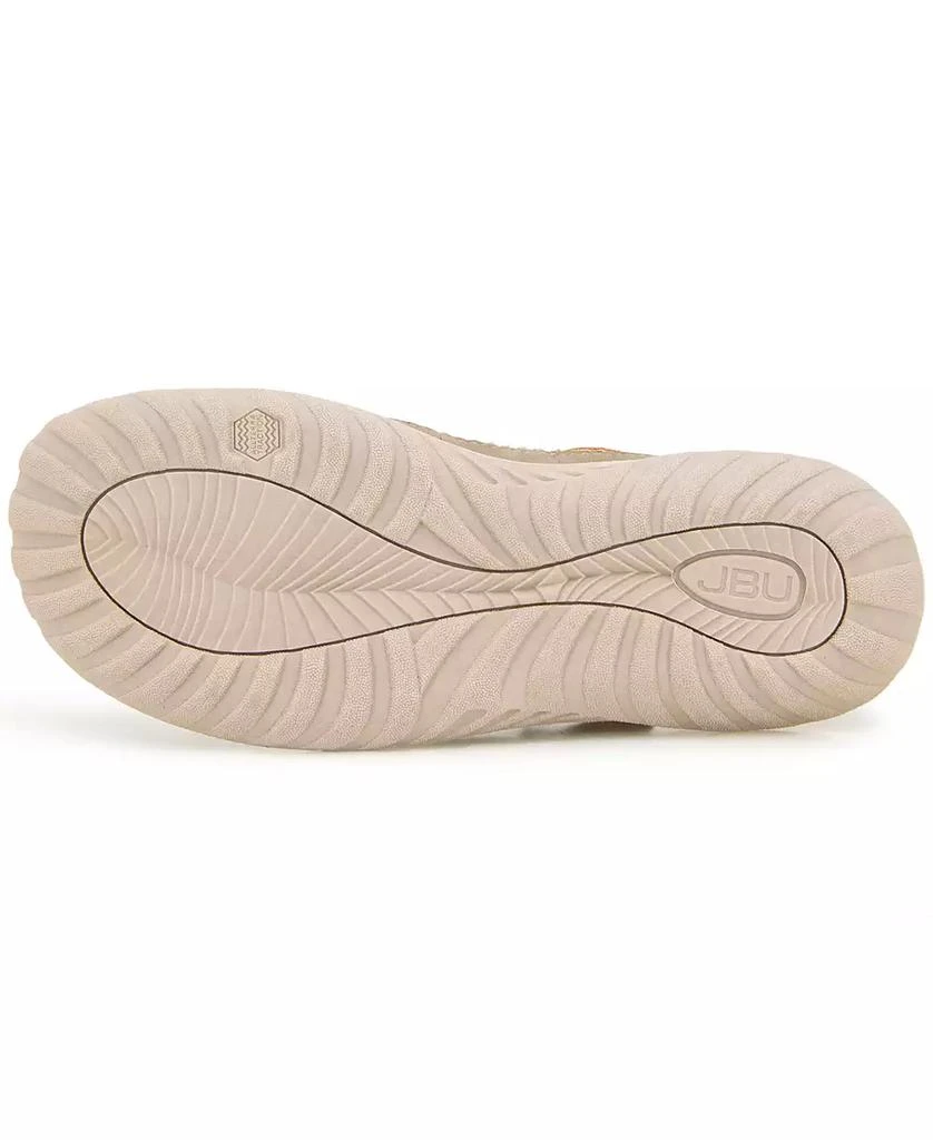 JBU Women's Summer Mary Jane Flat Shoe 6