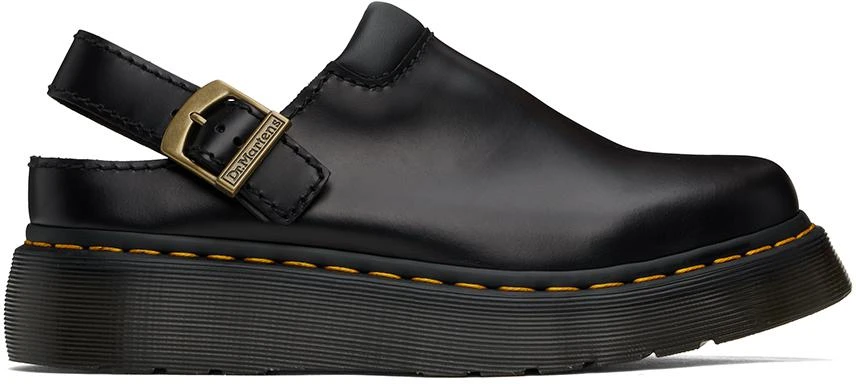 Dr. Martens Black Laketen Mules 1