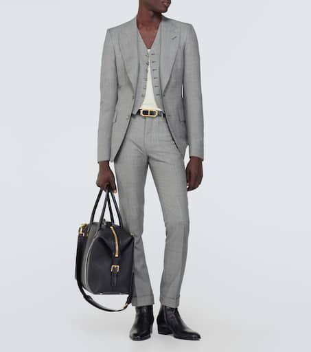 Tom Ford Dyllan wool and silk three-piece suit