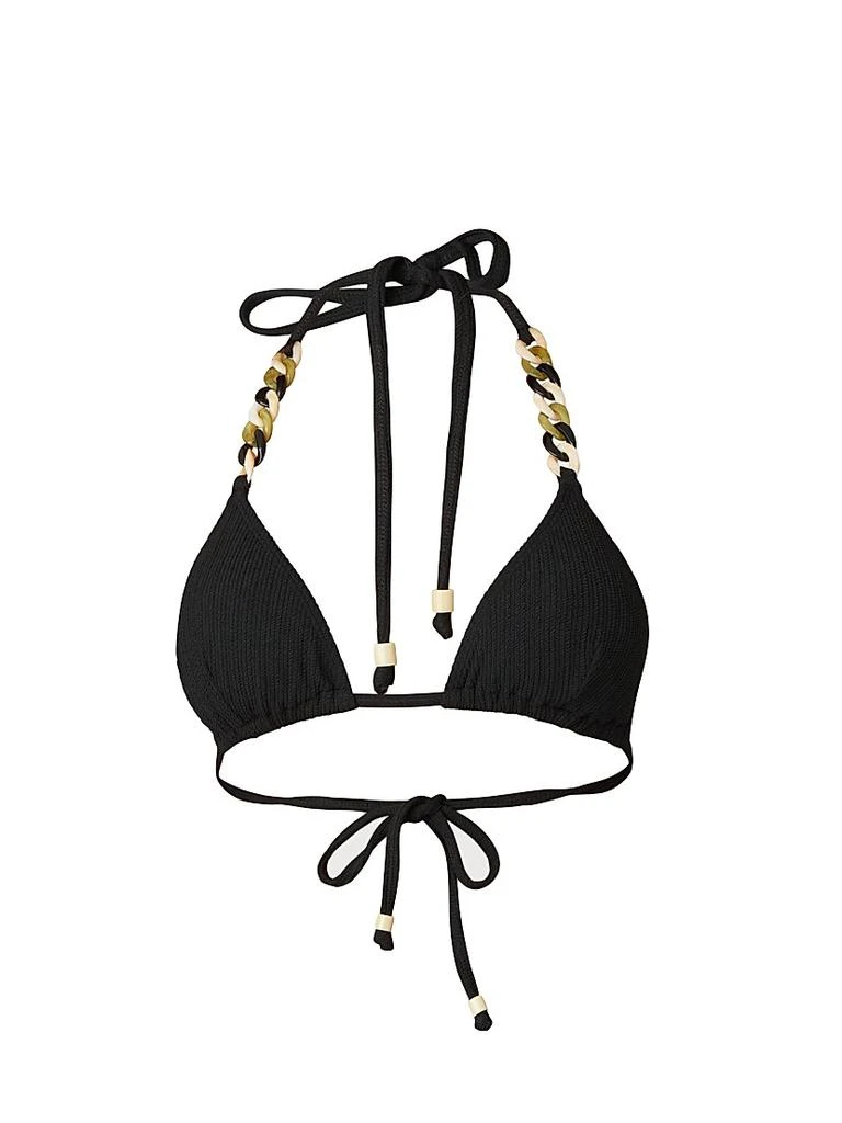 Shoshanna Chain Triangle Bikini Top 1