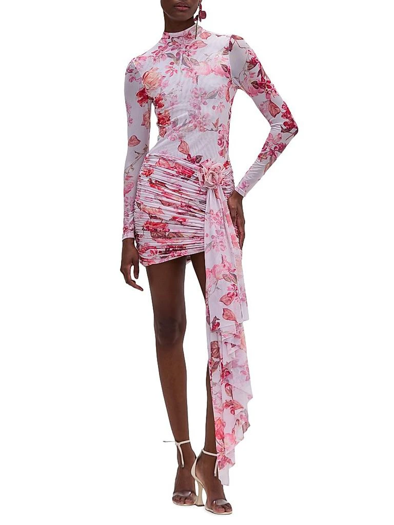 PatBO Romantic Floral Haze Minidress 4