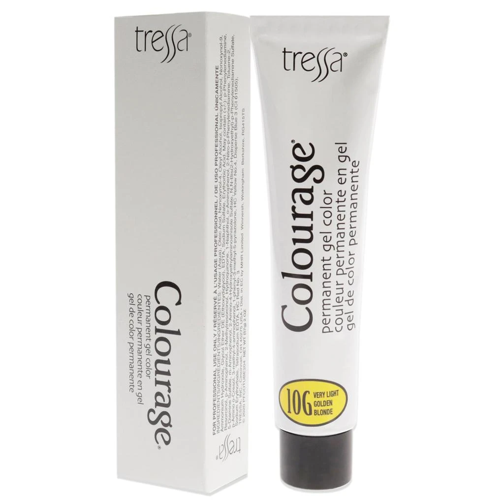 Tressa Colourage Permanent Gel Color - 10G Very Light Golden Blonde by  for Unisex - 2 oz Hair Color 4