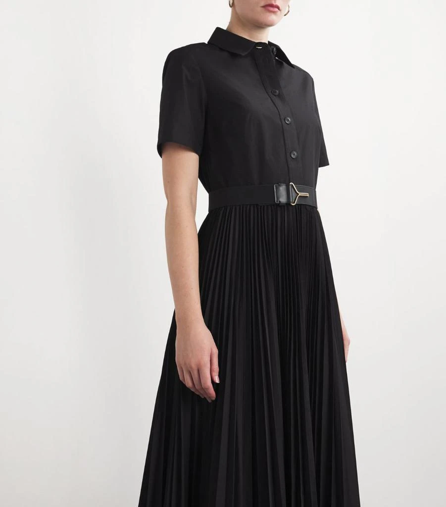 Tory Burch Poplin Pleated Shirt Dress 4