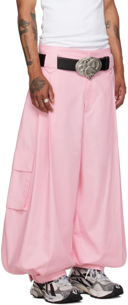 LU'U DAN Pink Tobi Cargo Pants