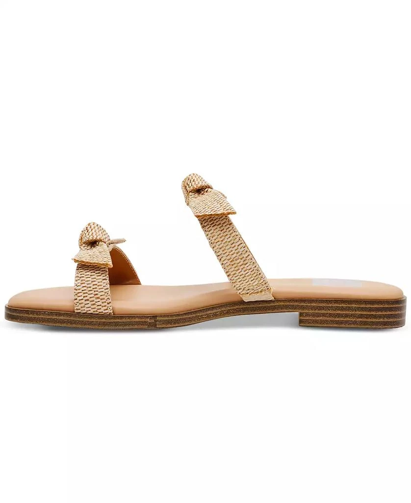 DV Dolce Vita Women's Medford Two-Band Bow Flat Sandals 8