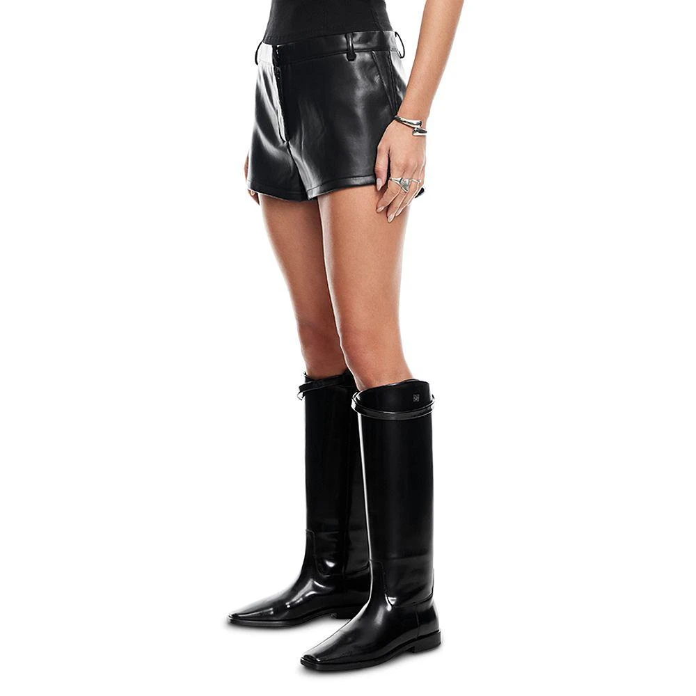 Lioness Leo Faux Leather Shorts 3