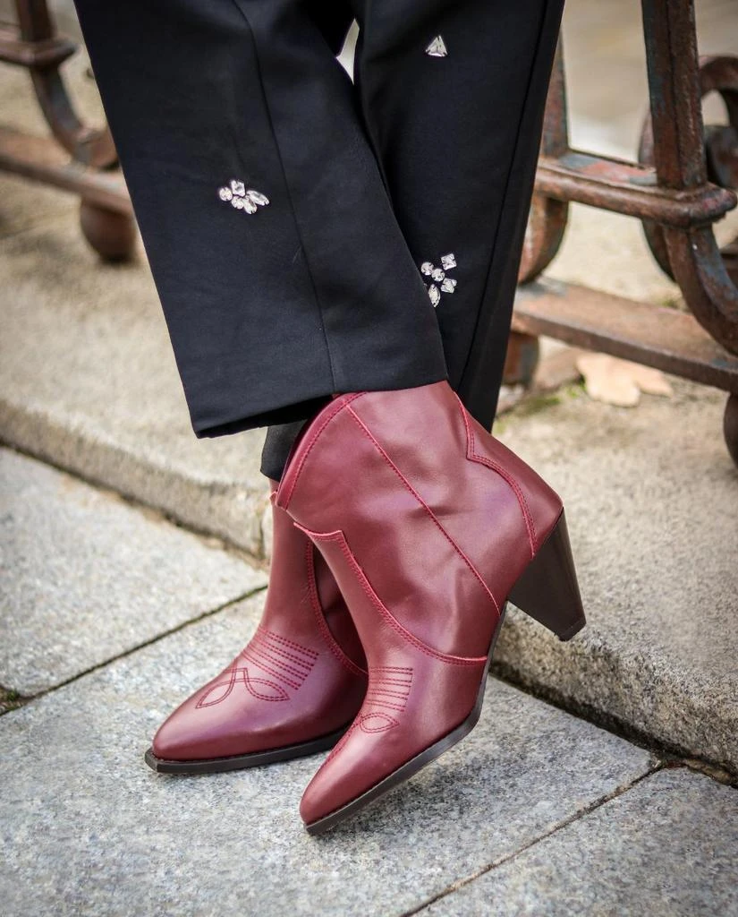 Toral Bottines Claire Burgundy 5