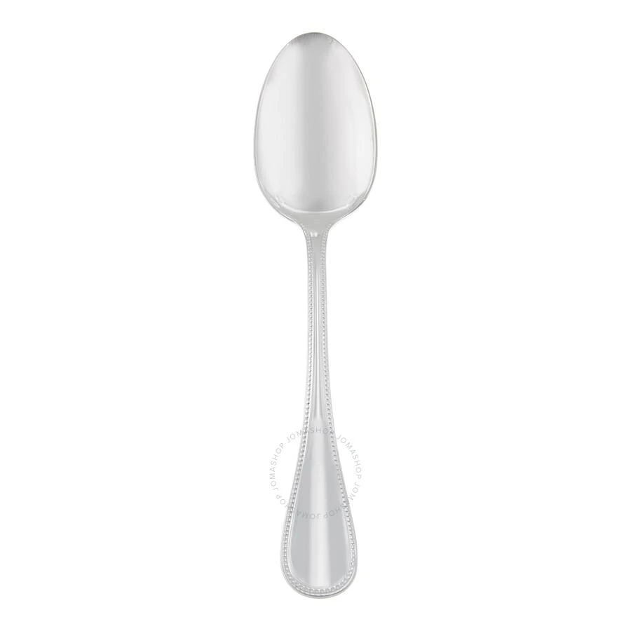 Christofle Silver Plated Perles Place Soup Spoon 0010-022 1
