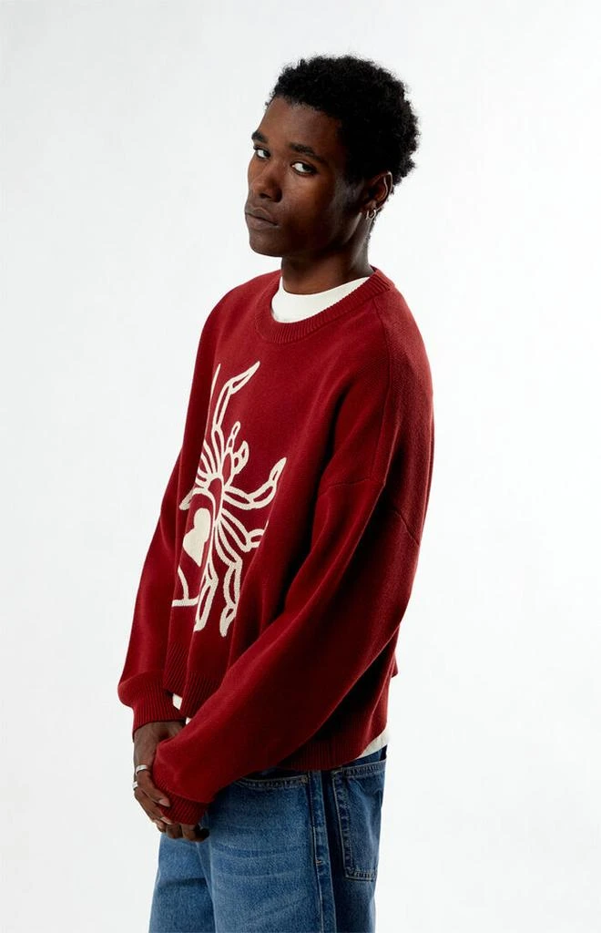 PacSun Spider Crew Neck Sweater 2