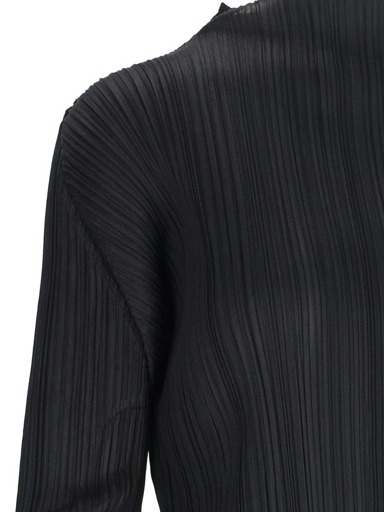 Pleats Please Pleats Please Issey Miyake Pleated Side Slit Midi Dress 3