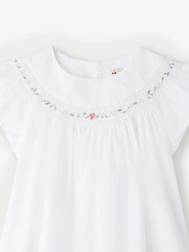 Bonpoint Bonpoint Girls Fillys Blouse in White 4