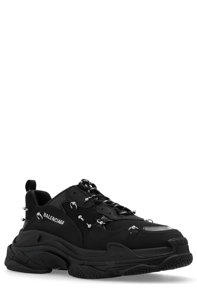 Balenciaga Balenciaga Triple S Piercing Lace-Up Sneakers 2